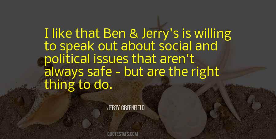 Ben And Jerry Quotes #395206