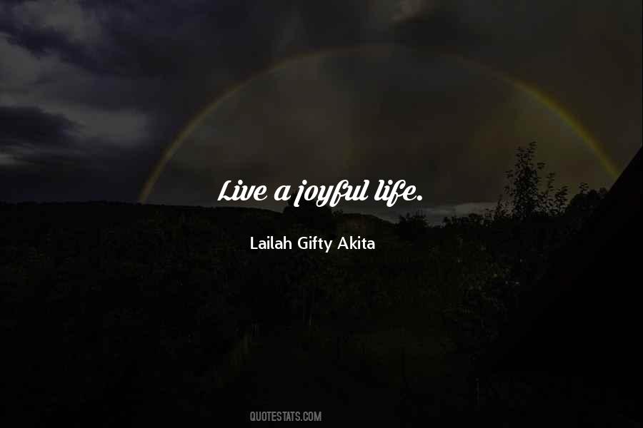 Joyful Living Living Quotes #855256