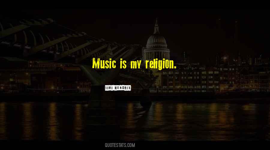 Music Religion Quotes #990396