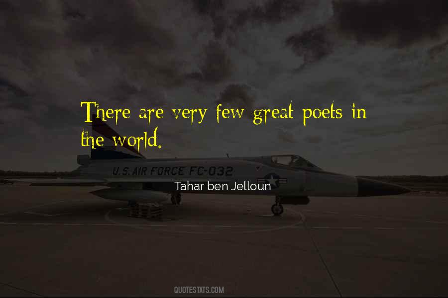 Ben Jelloun Quotes #1737028