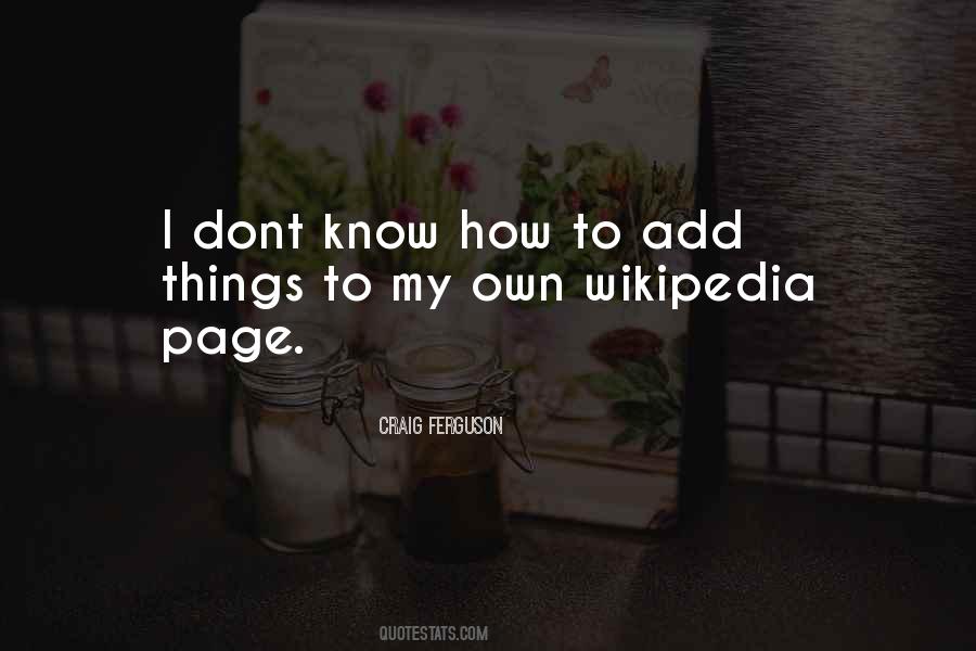 Usually Dont Quotes #15466