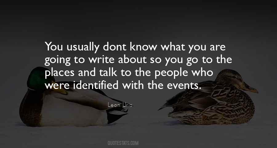 Usually Dont Quotes #1695756