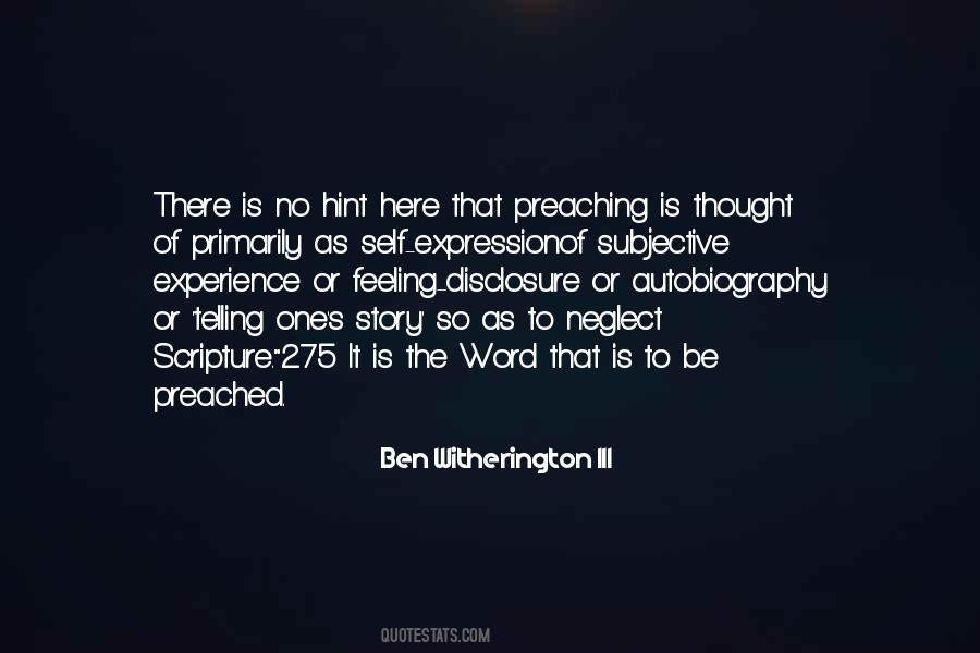 Ben Witherington Quotes #1002634