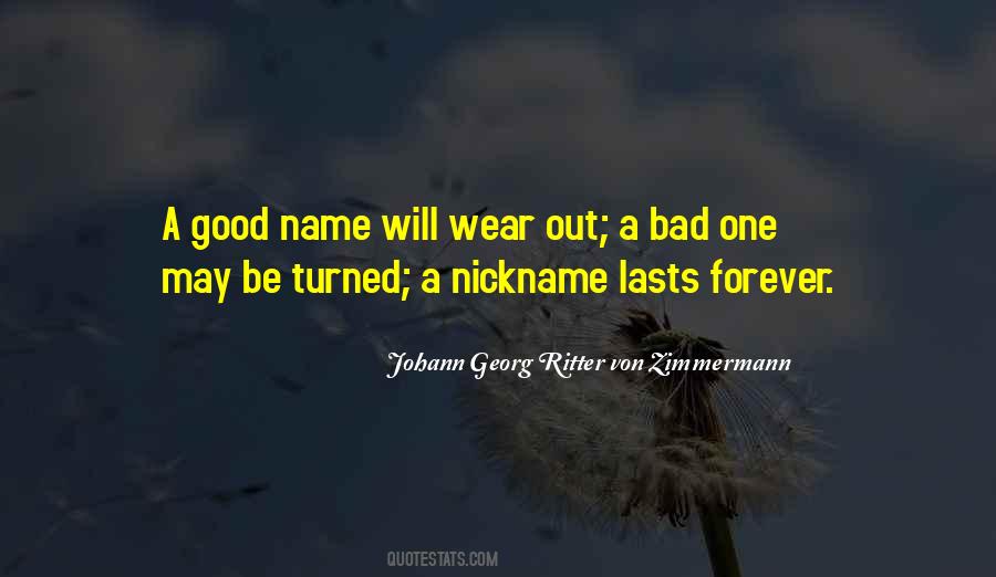 Bad Names Quotes #565355