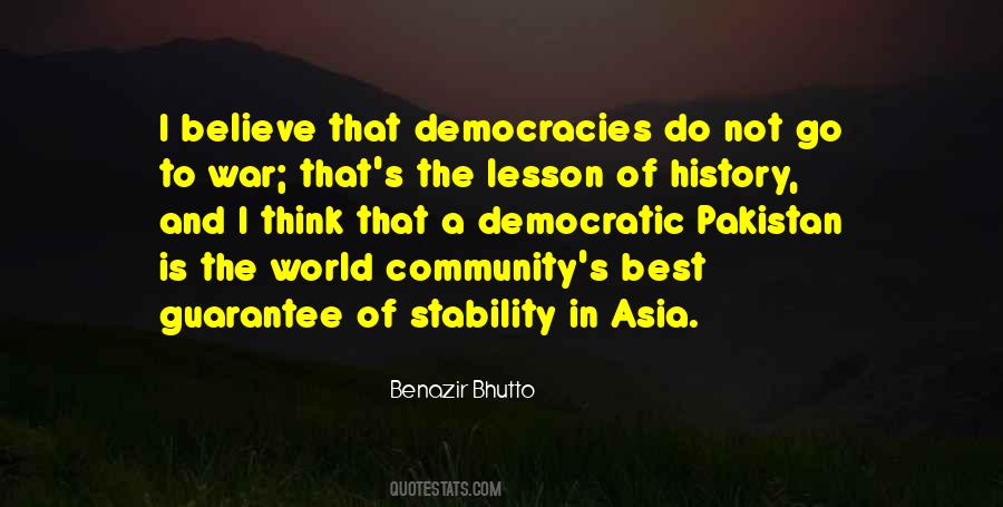 Benazir Quotes #1291578