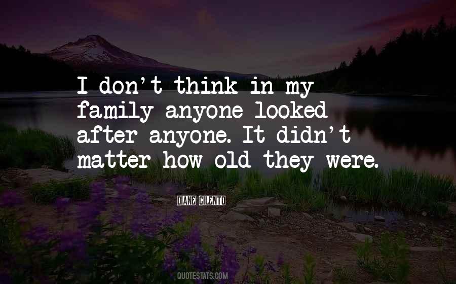 Old Family Quotes #113048