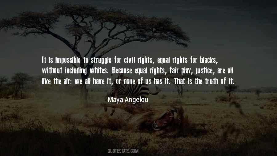 Equal Civil Rights Quotes #1289557