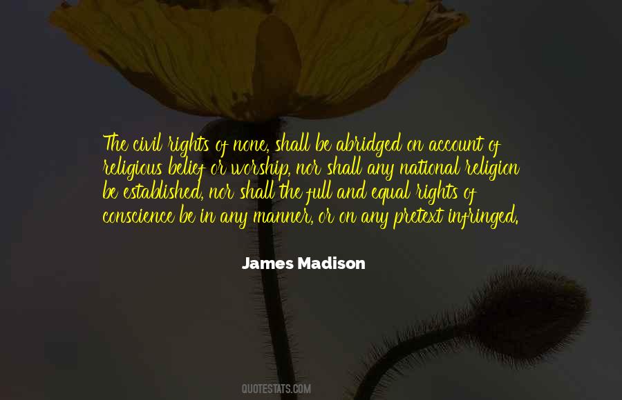 Equal Civil Rights Quotes #523416
