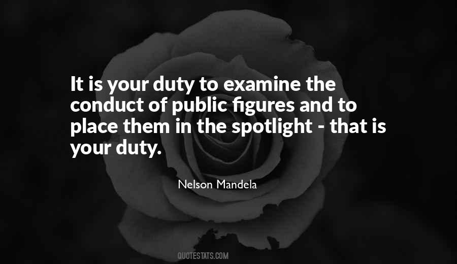 Under The Spotlight Quotes #140175