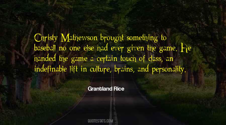 Quotes About Mathewson #1241251
