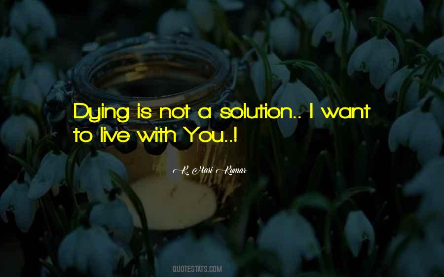 Live With You Quotes #1159392