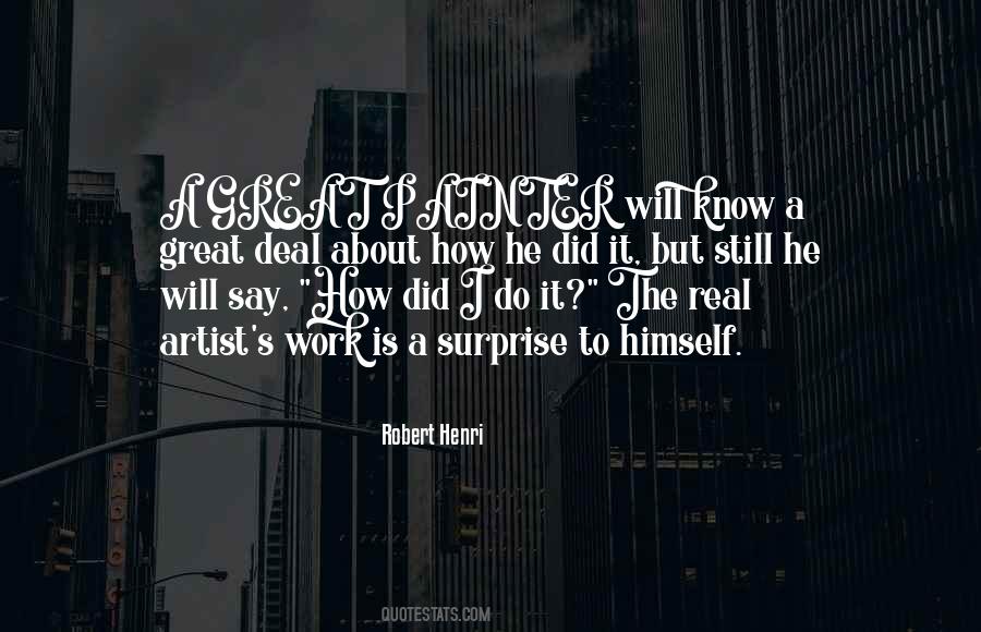 Real Artist Quotes #1123928