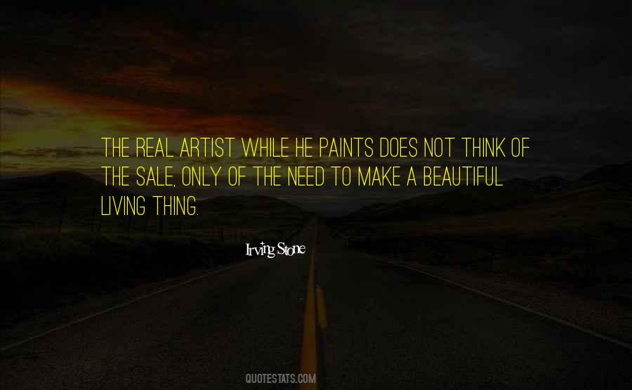 Real Artist Quotes #1738385