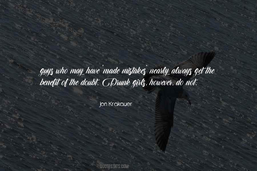 Benefit Of Doubt Quotes #1273047
