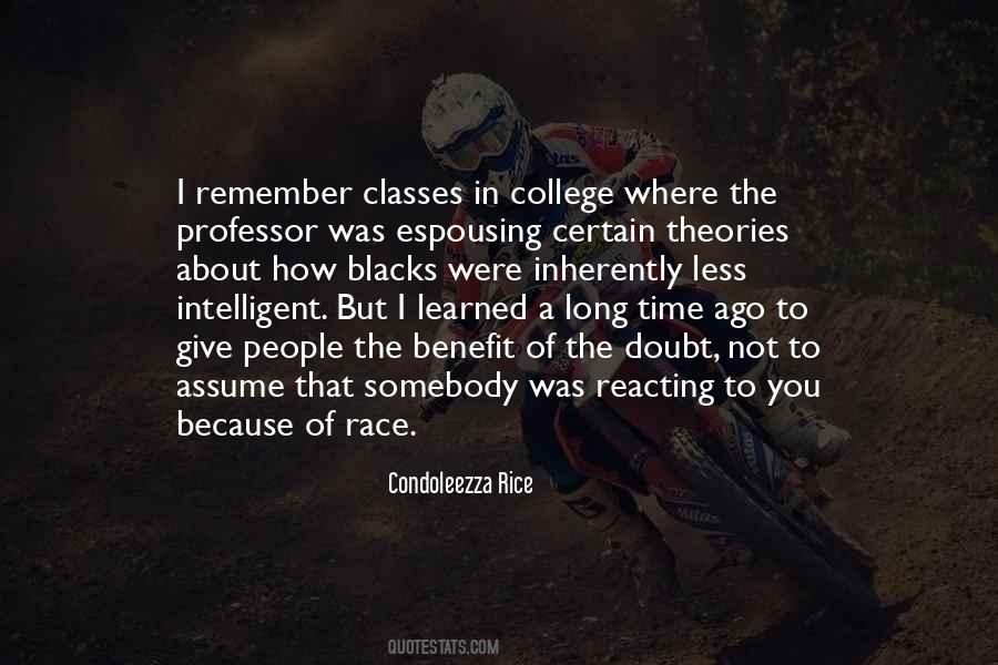 Benefit Of Doubt Quotes #1733691