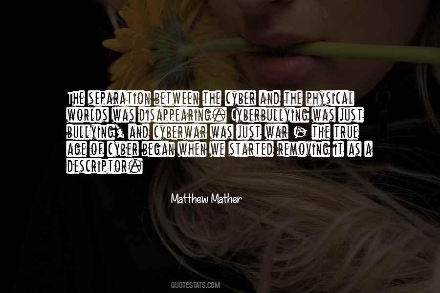 Quotes About Mather #1783117