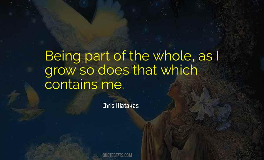 Being Part Of Quotes #1238051
