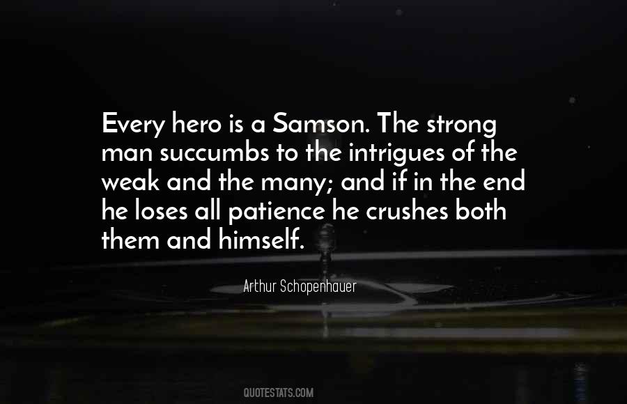 Strong Hero Quotes #1164873
