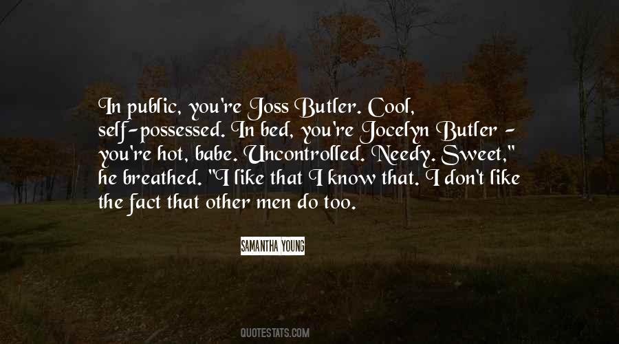 Bed You Quotes #117325