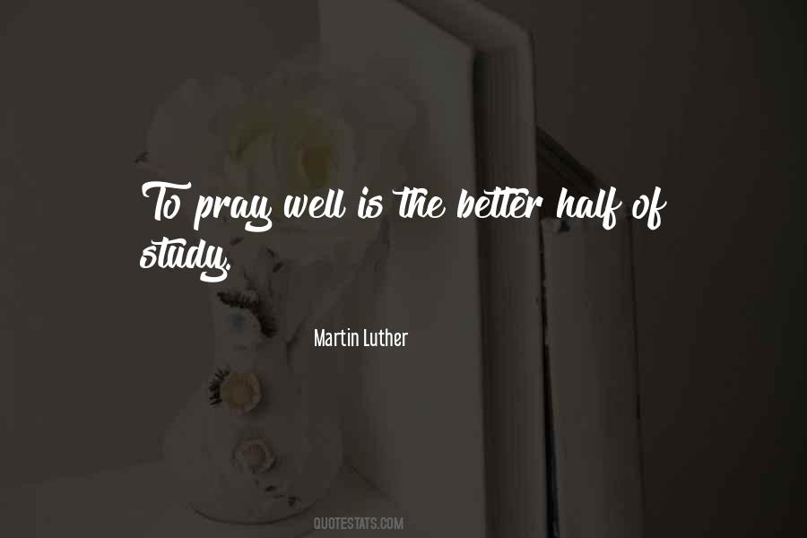Prayer Martin Luther Quotes #1793641