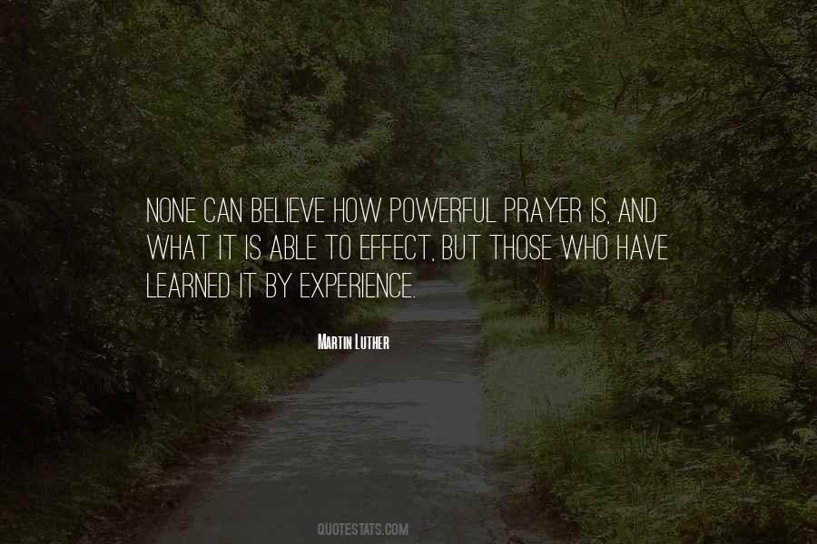 Prayer Martin Luther Quotes #355595