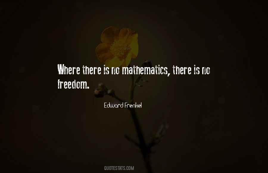 Math Mathematics Quotes #291914