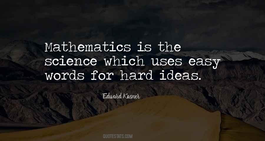 Math Mathematics Quotes #543124