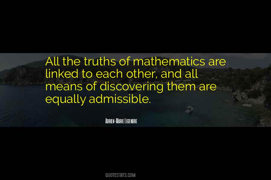 Math Mathematics Quotes #858979