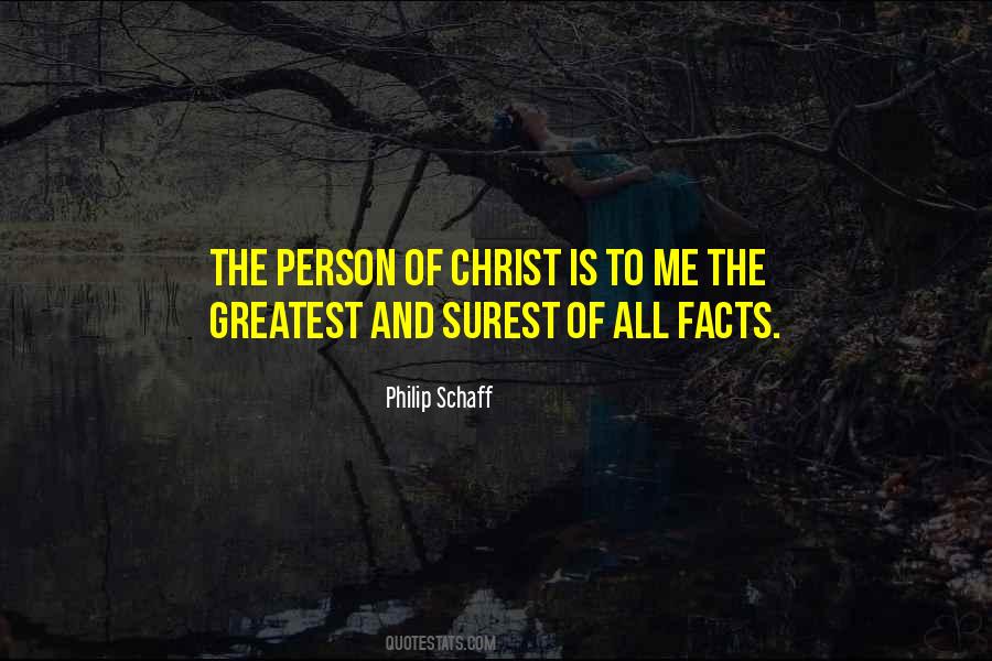 Person Of Jesus Quotes #312826