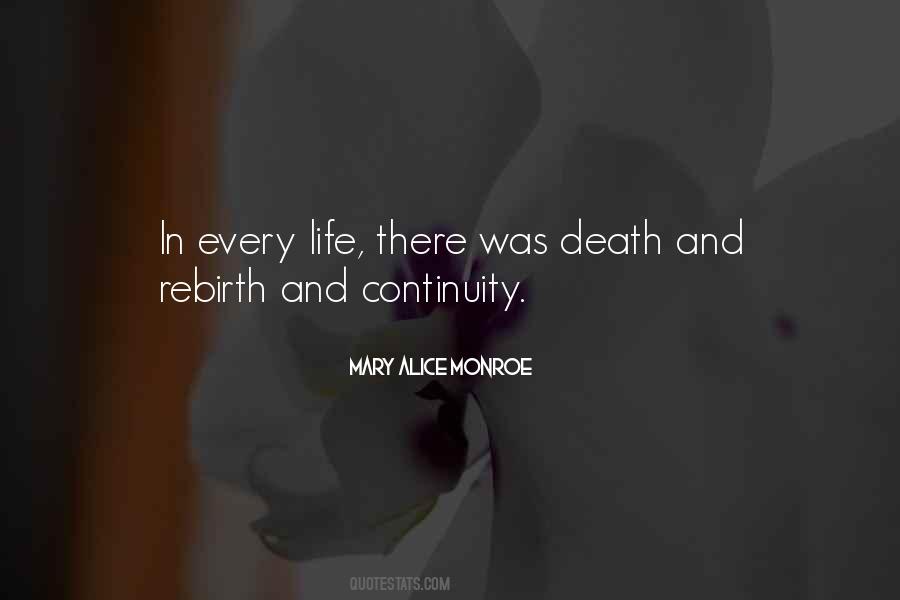 Life Rebirth Quotes #257553