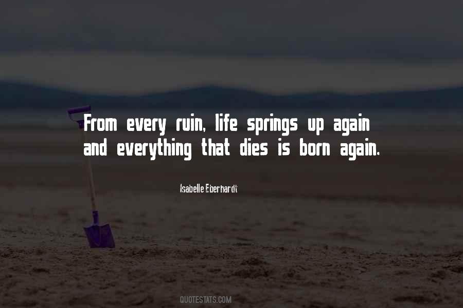 Life Rebirth Quotes #321739