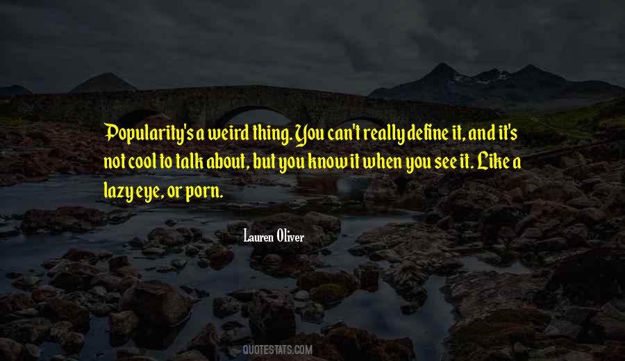 But Weird Quotes #14691