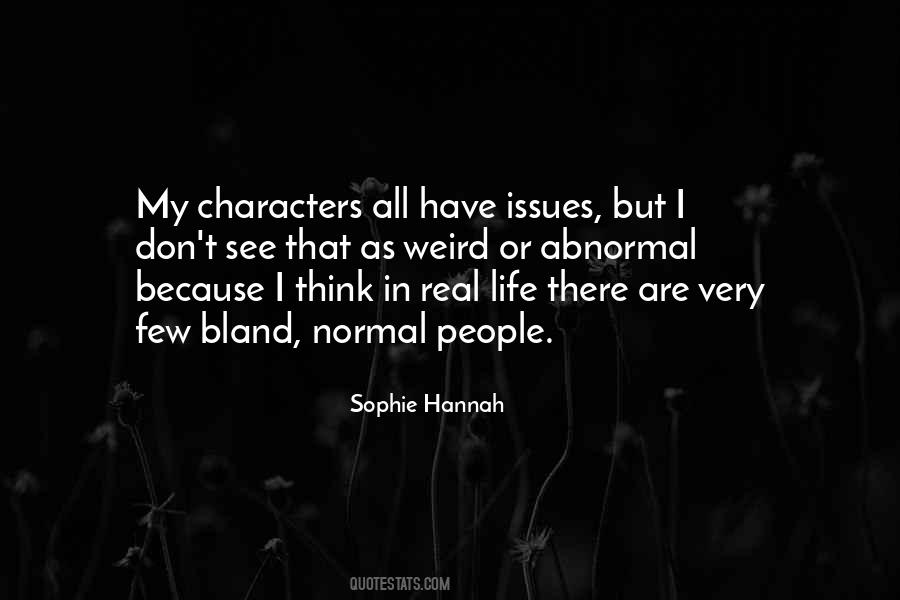 But Weird Quotes #43116