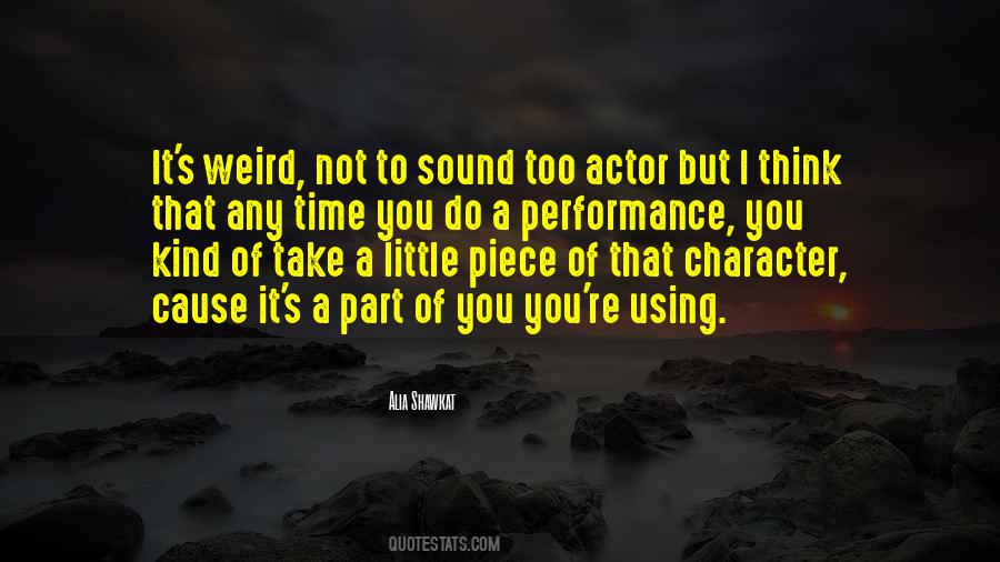 But Weird Quotes #63891