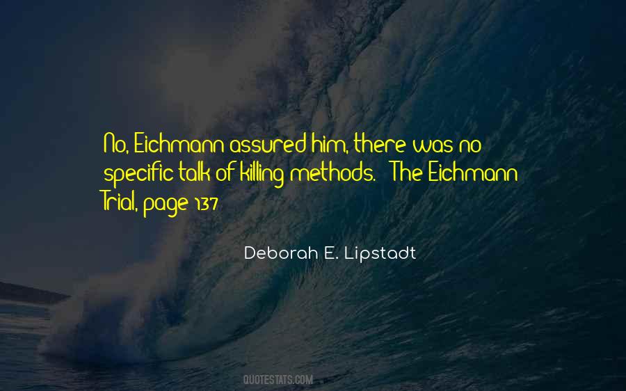 Eichmann Trial Quotes #808628