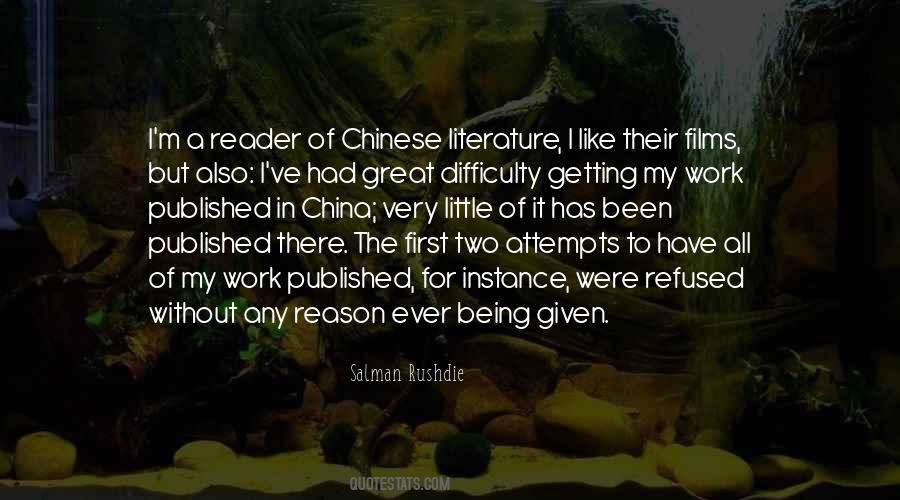 Chinese Literature Quotes #979492