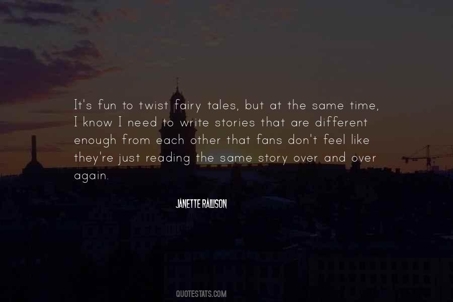 Reading Fairy Tales Quotes #783396