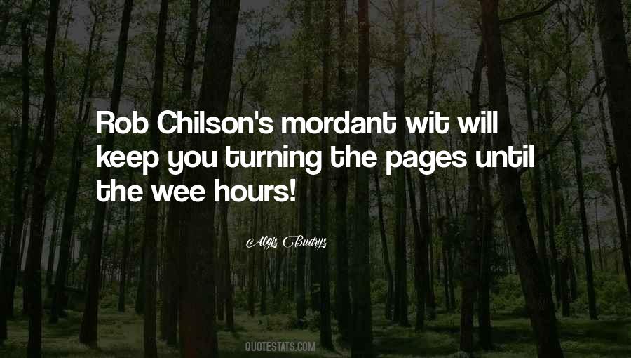 Chilson Quotes #1667927