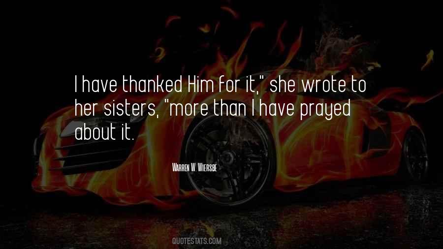 Thanked Him Quotes #1515968