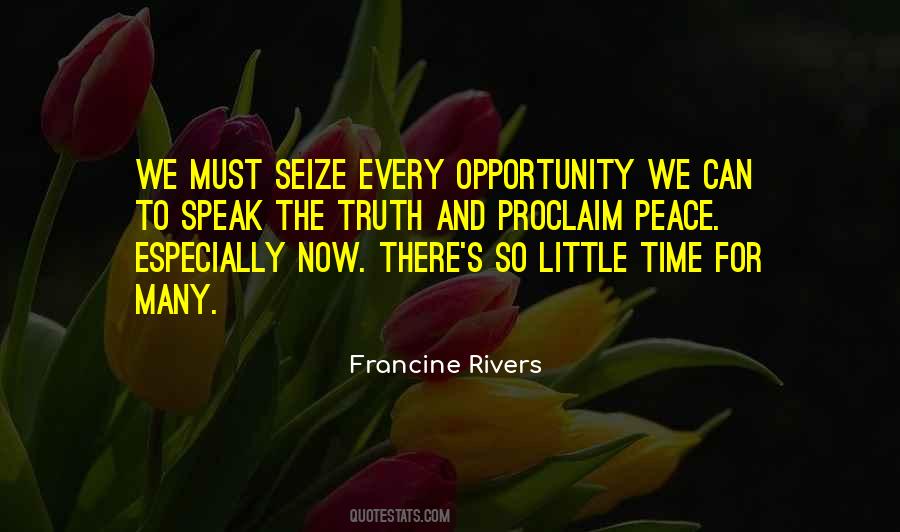 Seize Every Opportunity Quotes #1010333