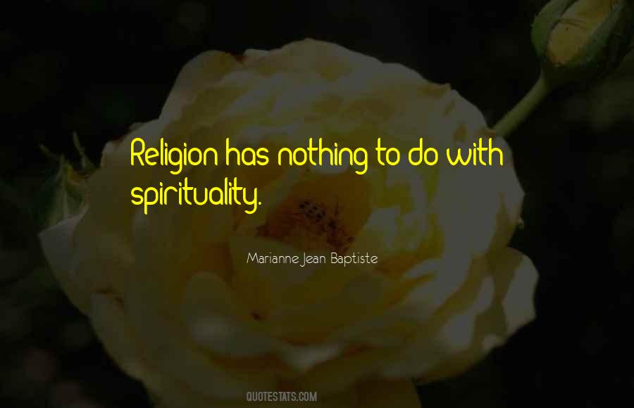 Religion Vs Spirituality Quotes #95361