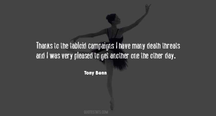 Benn Quotes #183309