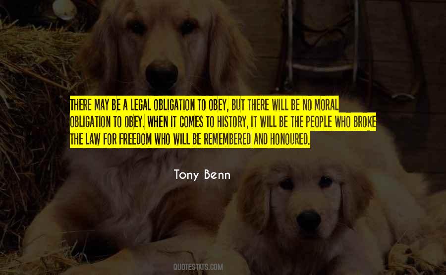 Benn Quotes #209720