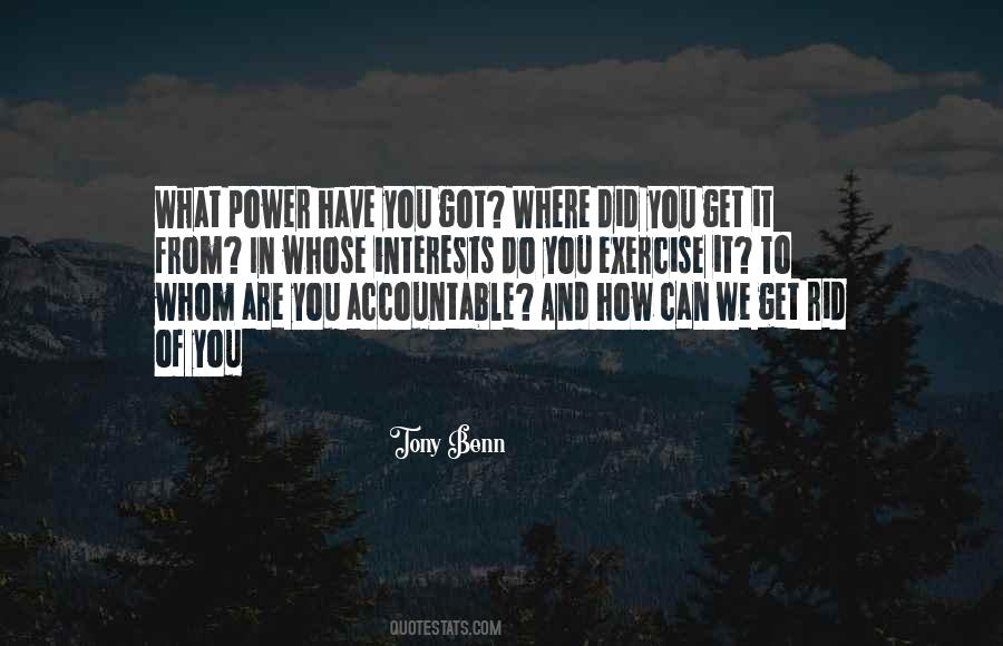 Benn Quotes #22077