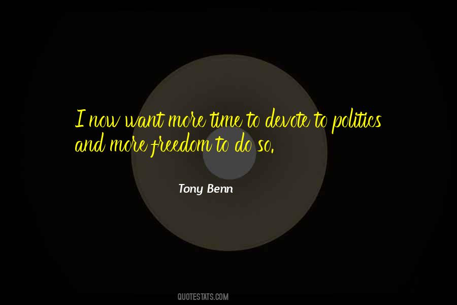 Benn Quotes #235684