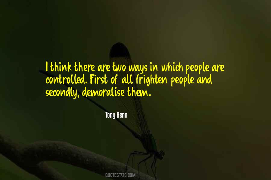 Benn Quotes #238320