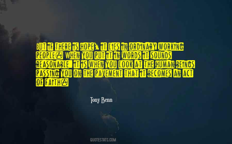 Benn Quotes #506692