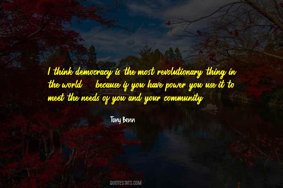 Benn Quotes #629230