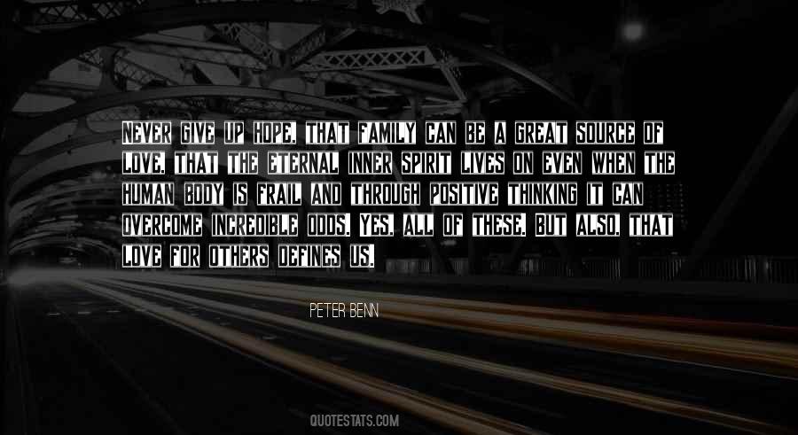 Benn Quotes #653219