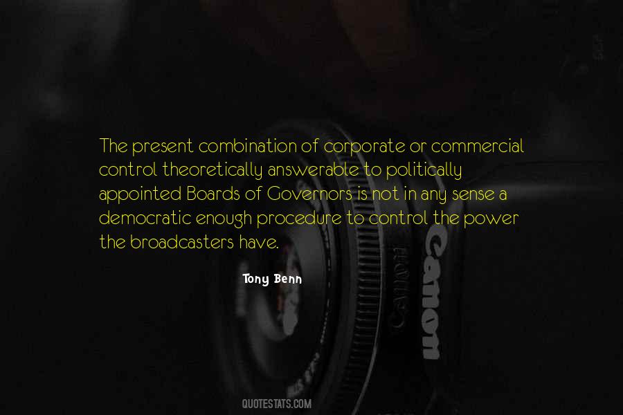 Benn Quotes #817962